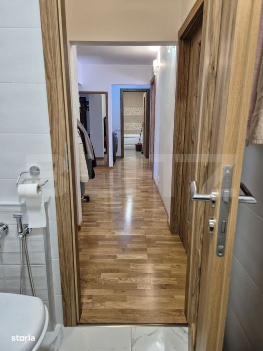 Apartament 4 camere, 80 mp, 2 balcoane, renovat, zona Manastur