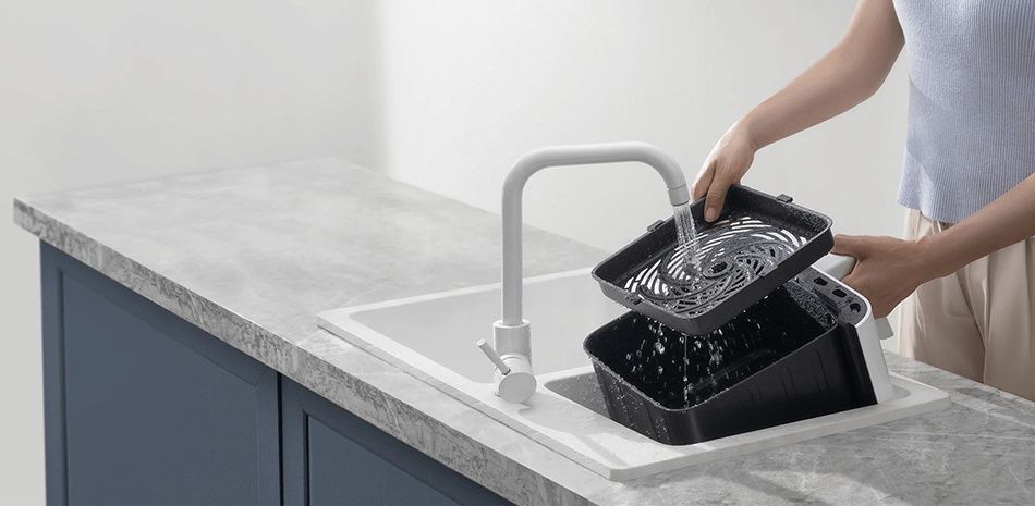 Аэрогриль гриль фритюрница Xiaomi Smart Air Fryer 6.5 (Black)