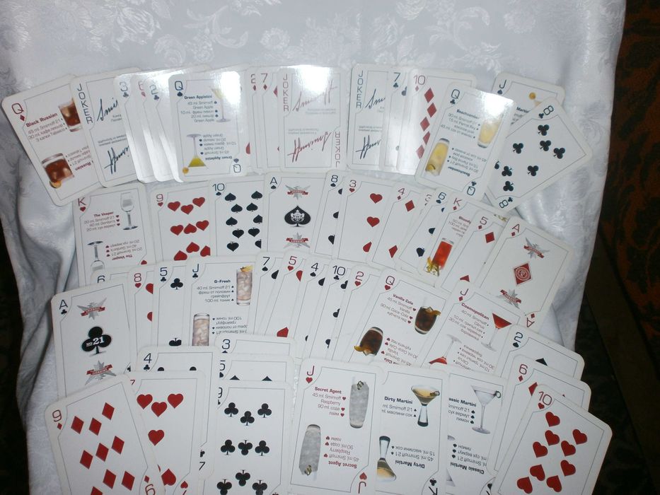 Стари Карти за Игра,  , Ретро  Карти - 55бр.