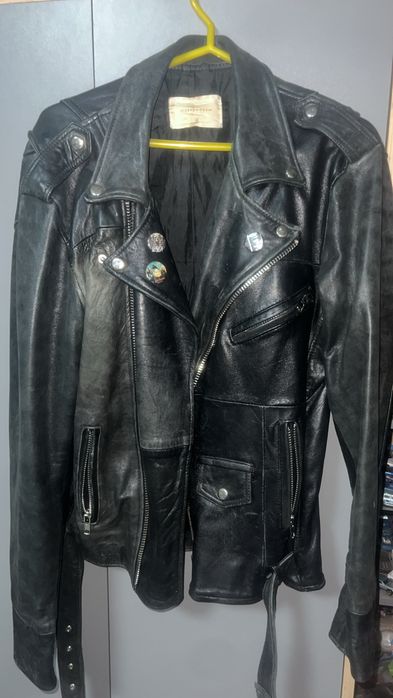 Deadwood кожено яке (biker style)