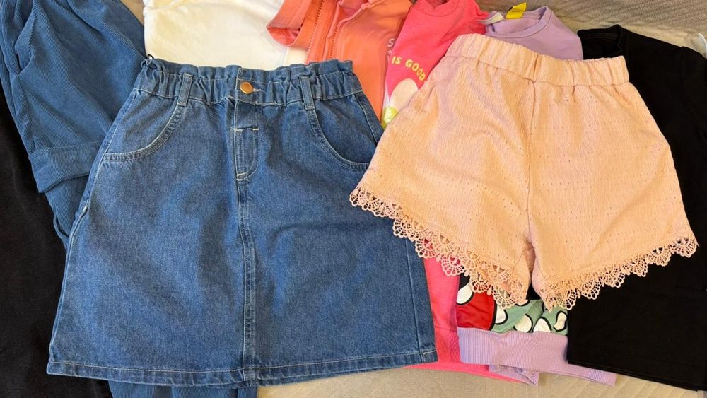 Пакет вещей для девочки р140-146