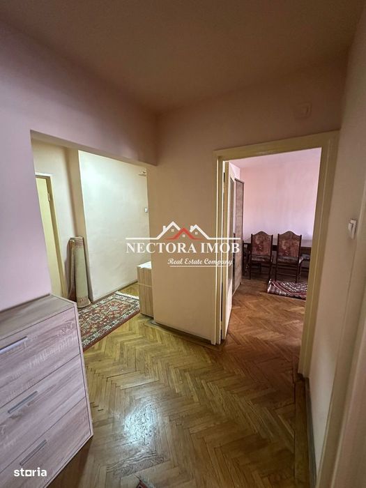 NECTORA IMOB-Apartament 3 camere, Etaj 3, 70 mp, Mobilat/Utilat
