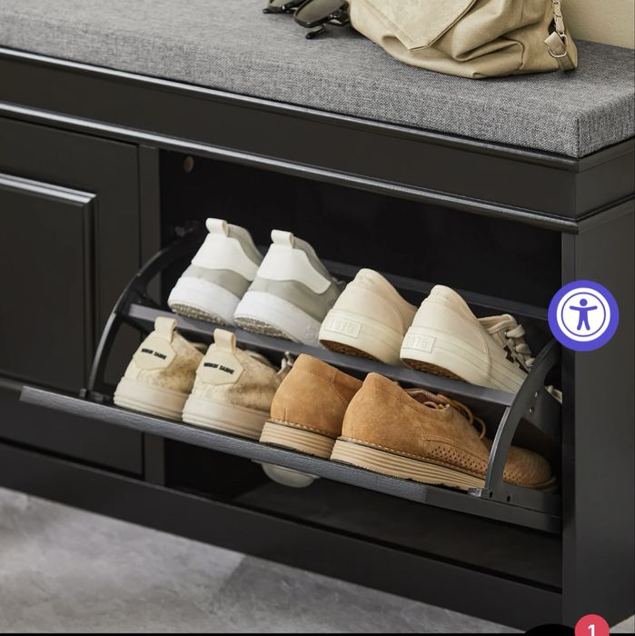 Pantofar cu banca si perna sezut, design modern, FainHaus Cluj