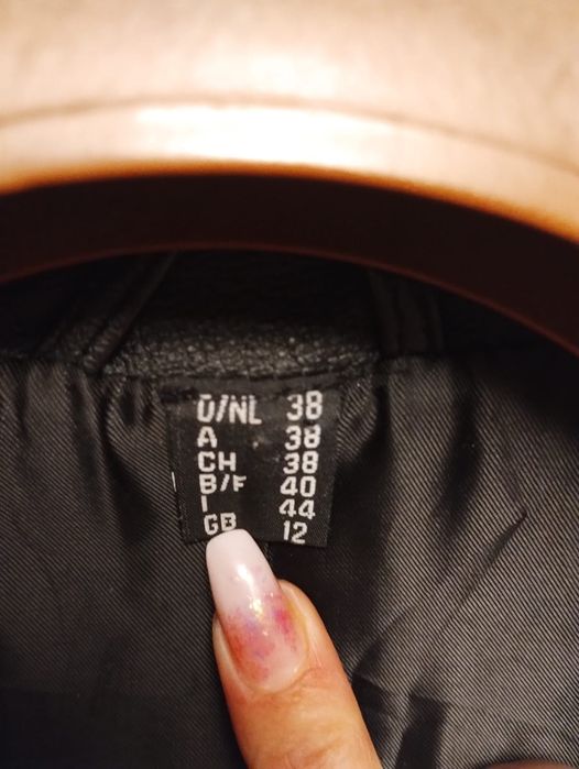 Haina palton din piele