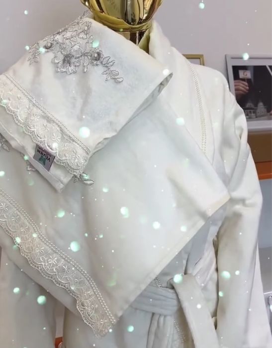 Халат махровый набор vevien collection