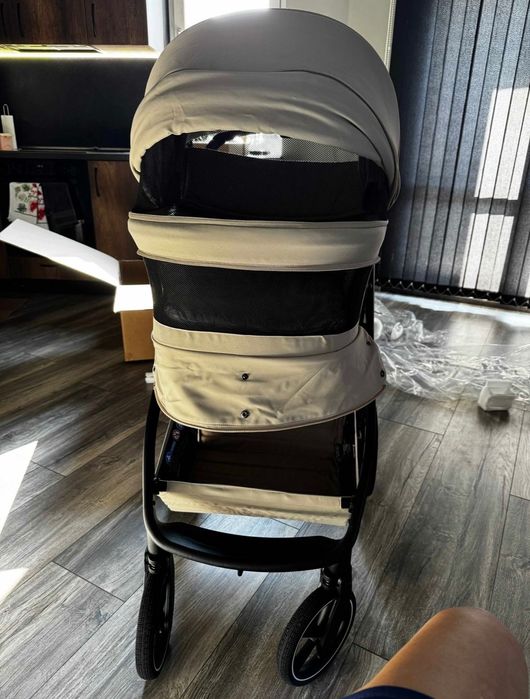 КАТО НОВА Easywalker Zoey + пълен комплект + доживотна гаранция на шасито!