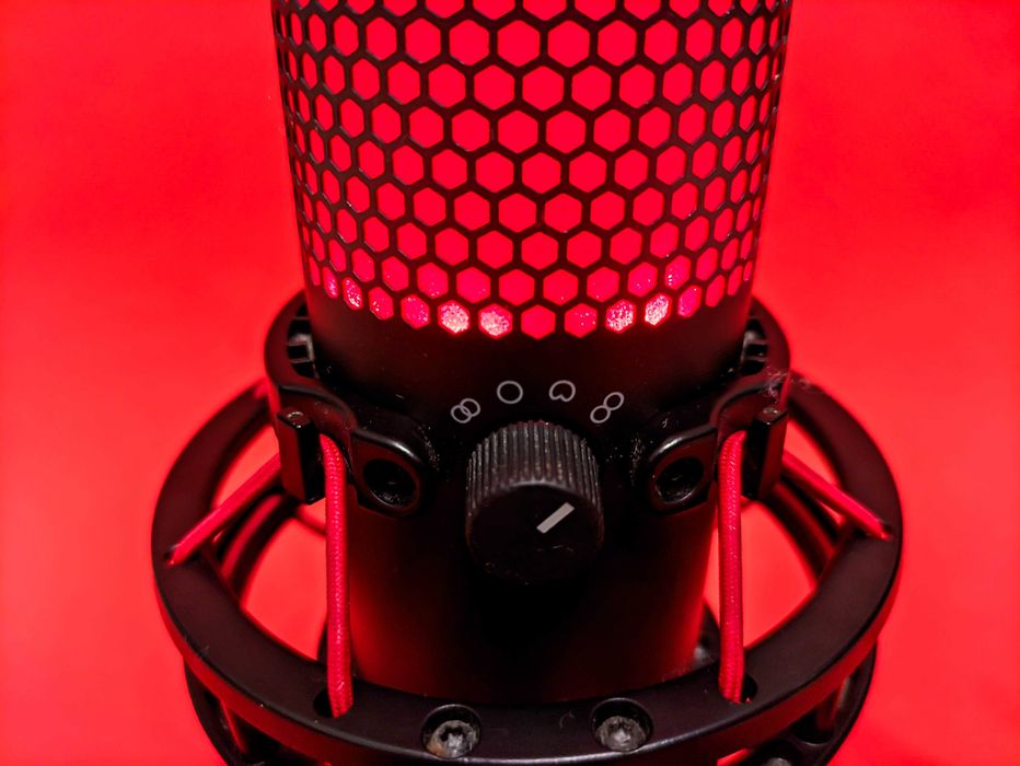 HyperX QuadCast USB Микрофон за Стрийминг, Гейминг, PC, Подкаст