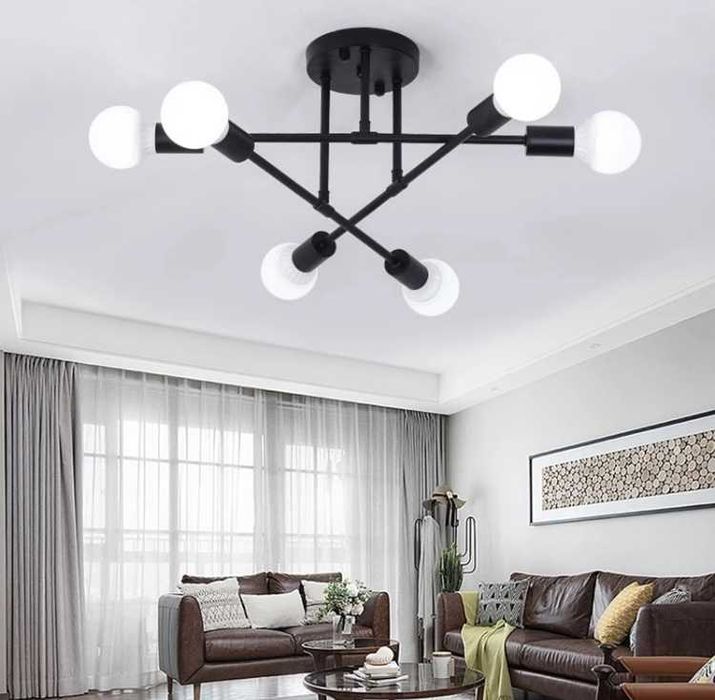 Люстра лофт новая