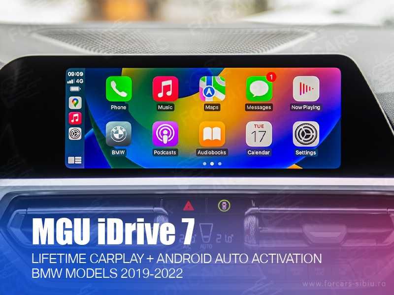 Activare Apple CarPlay / Android Auto BMW MGU ID7 – modele BMW 2018–2022