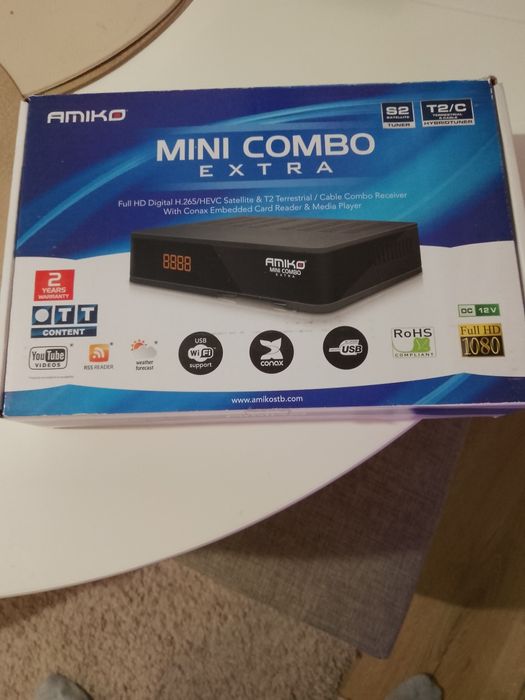 Tv decodor combi amiko