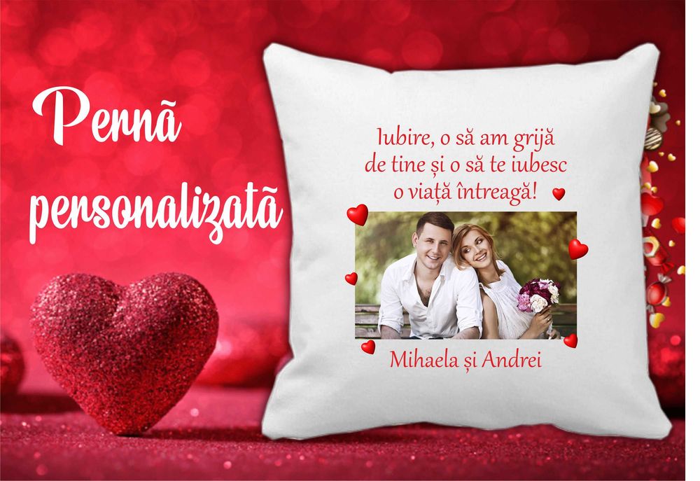 Pernă personalizată