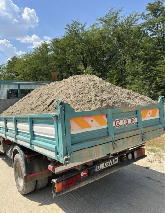 Nisip,sort,balastru,pamant de implutura,piatra concasata-CRAIOVA