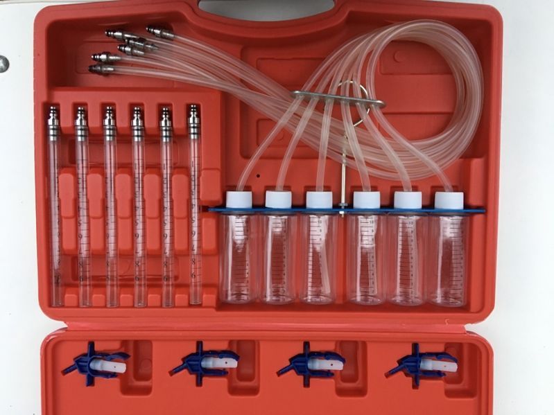 Trusa / Tester pentru verificat cantitatea de retur injectoare