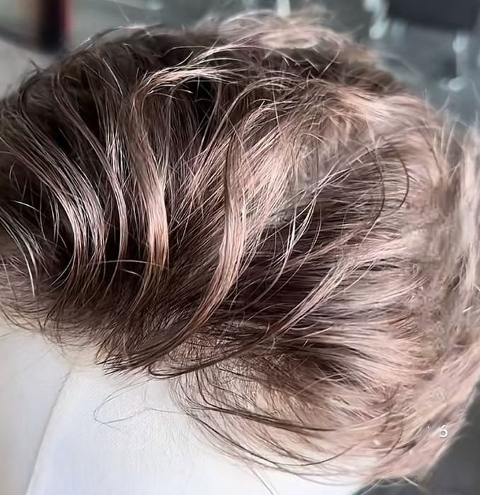 Тупета от естествена коса .