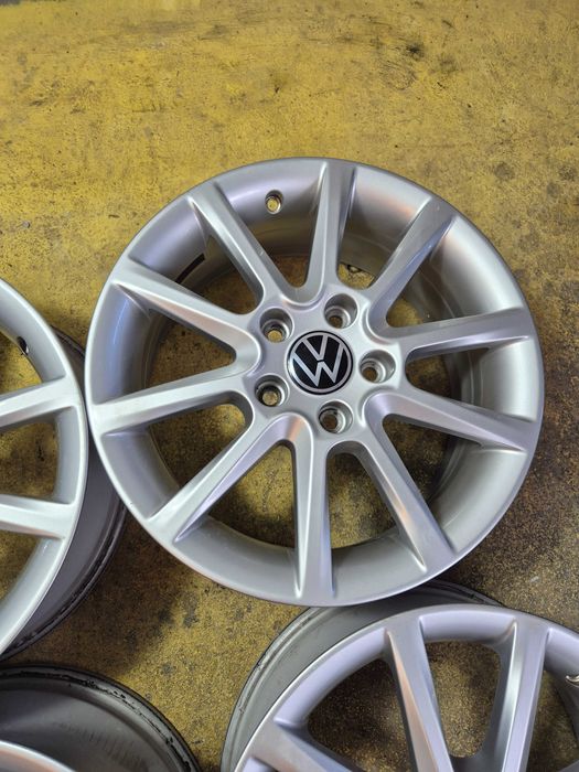 4 Jante Aliaj 5x112 16''  OEM VW Golf Passat Touran Sharan Caddy T-Roc