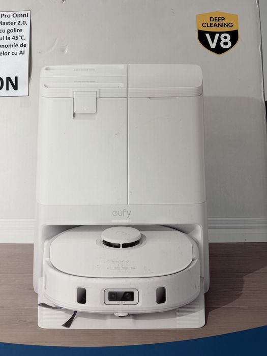 Aspirator robot eufy X10 Pro Omni 8000 Pa tehnologie MopMaster si statie de golire automata nou