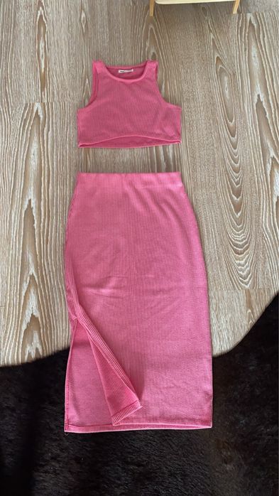 Set fusta si top crop