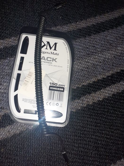 Cablu Jack 3.5 mm, 150 cm, tester de baterii