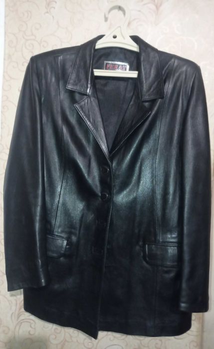 Турецкий пиджак Натуральная кожа отличное качество стильный Новый