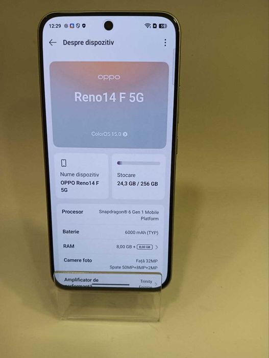 OPPO RENO 14 F 5G,8/256GB/Fin X Amanet cod 122625