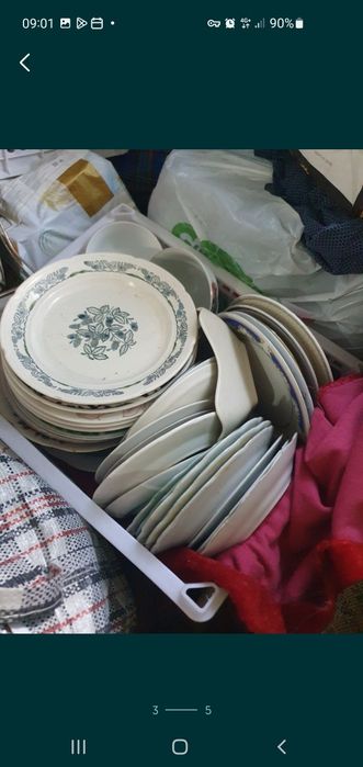 Посуда разная б/у