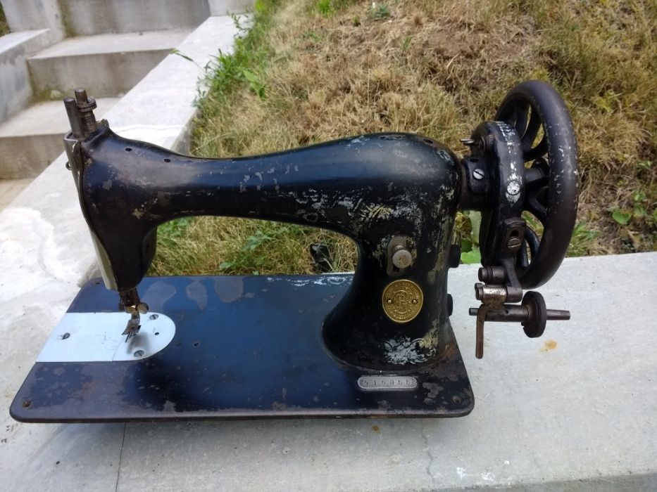 Masina de cusut marca Singer, functionala, fabricatie 1906
