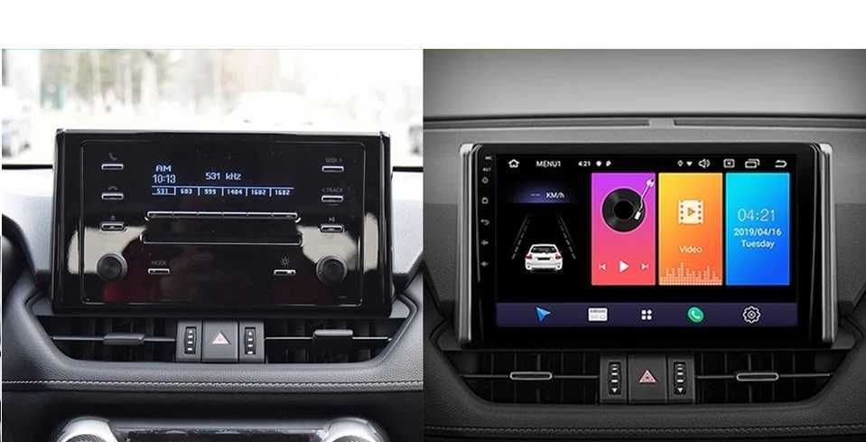 Navigatie Toyota Rav 4 ( 2018 + ) Noua Garantie Camera Marsarier Cadou