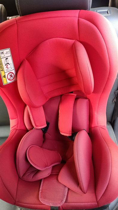 Scaun auto copii – roșu, second-hand, stare bună