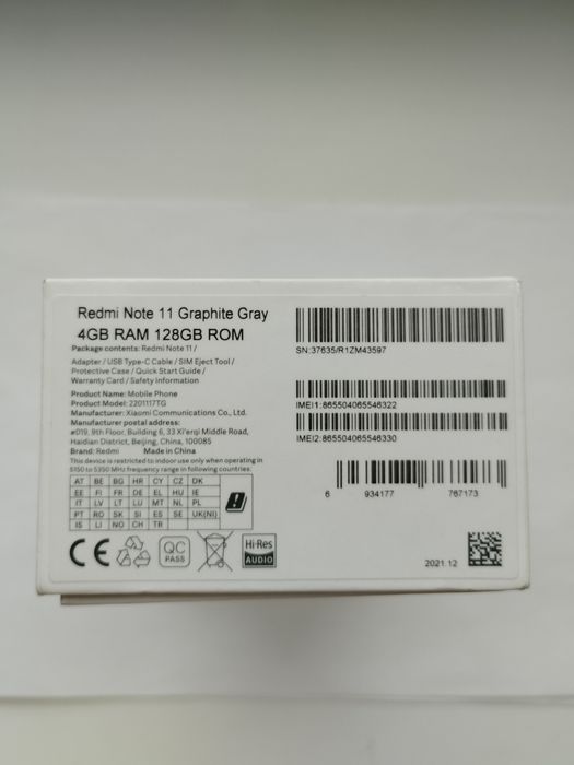 Продам смартфон Xiaomi Redmi Note 11