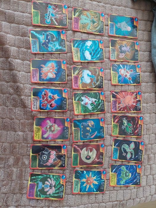 Cartonase pokemon gume seria advaced