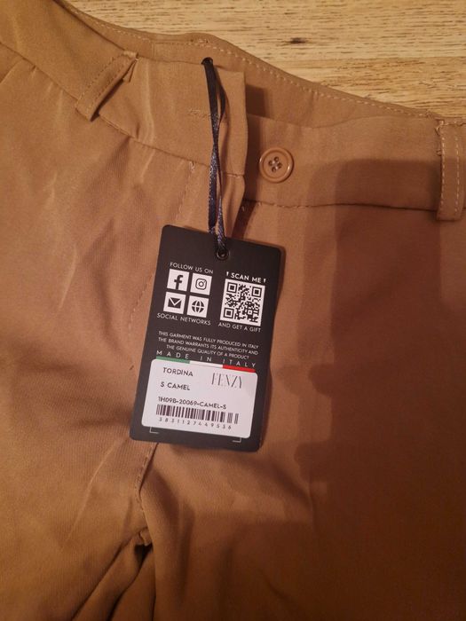 Pantaloni camel noi s