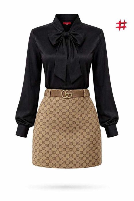 Compleu cu fusta și camasa