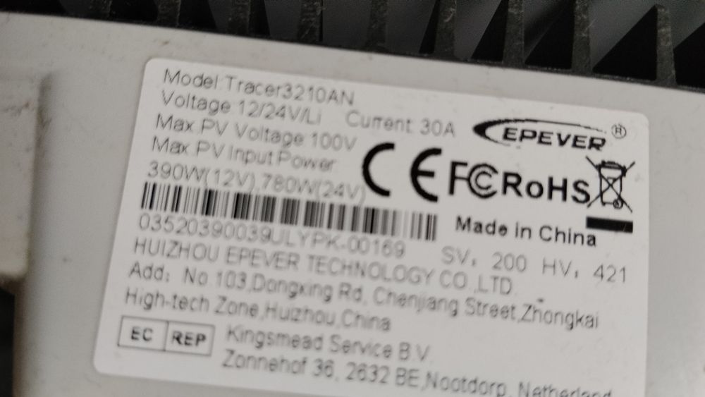 Mppt epever pentru sistem fotovoltaic