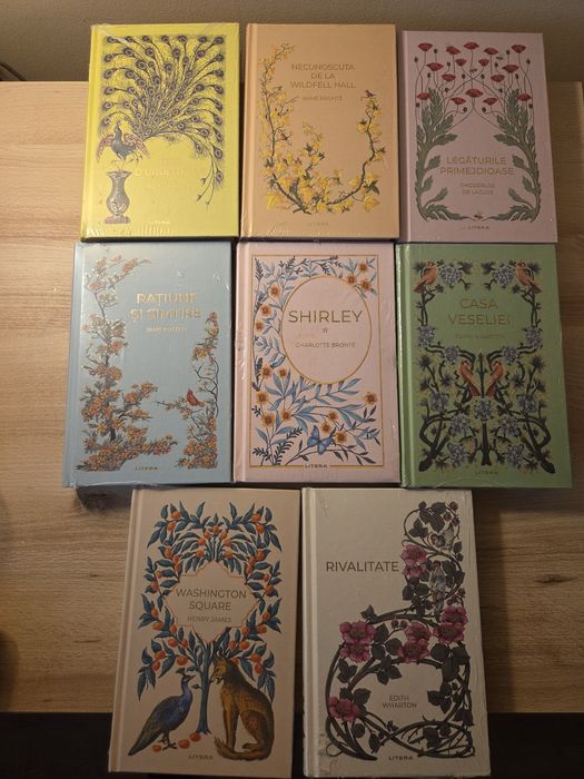 Cărți Litera NOI și SIGILATE – literatură clasică – 8 titluri