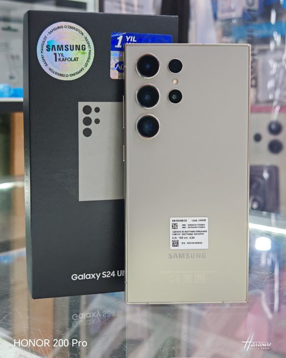 Samsung S24 Ultra 512 gb серый титан официалка годовой