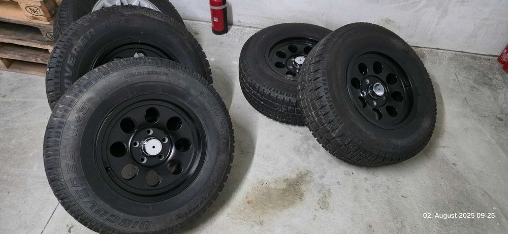 Dotz Rafting 245 75 R16 8,0x16 Dakar Jeep Cherokee WJ Wrangler Rubicon