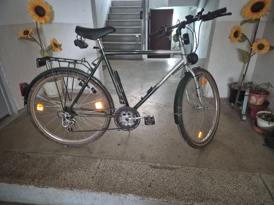 Vad bicicleta cu portbagaj