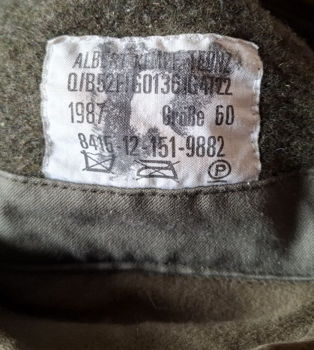 Căciulă tip șapcă pentru iarnă, armata germana, nr. 60/61