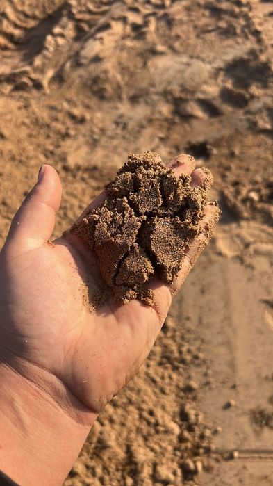 Крупный песок мелкий песок