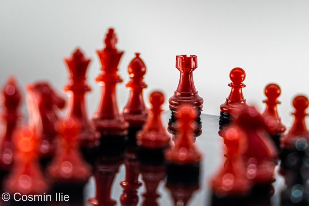 Set Șah (Piese + Tablă) Chess 100% Epoxy