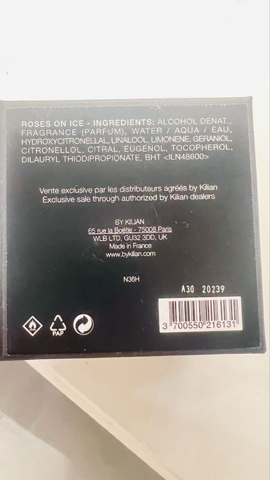 Roses on ice by Kilian