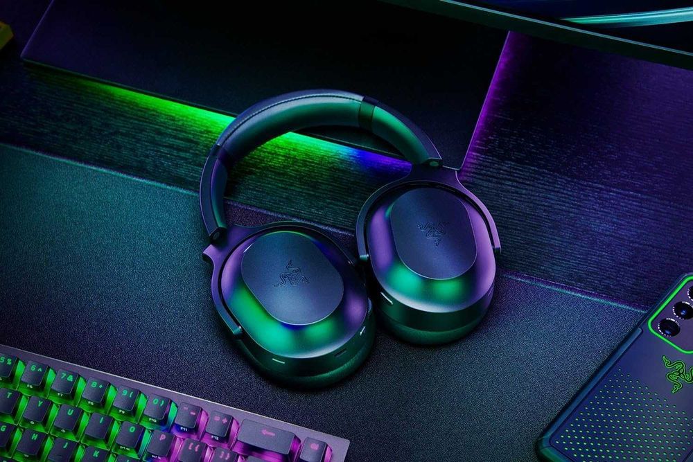 Casti gaming wireless cu micofon Razer Barracuda Pro, Hybrid Active Noise Cancelation,negru,sigilat