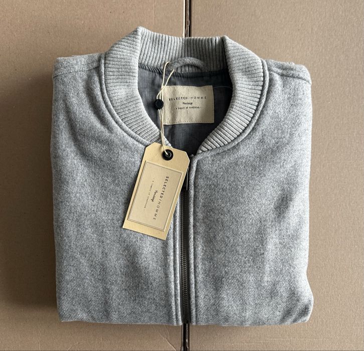 Selected Homme Wool Bomber Jacket мъжко зимно яке - L