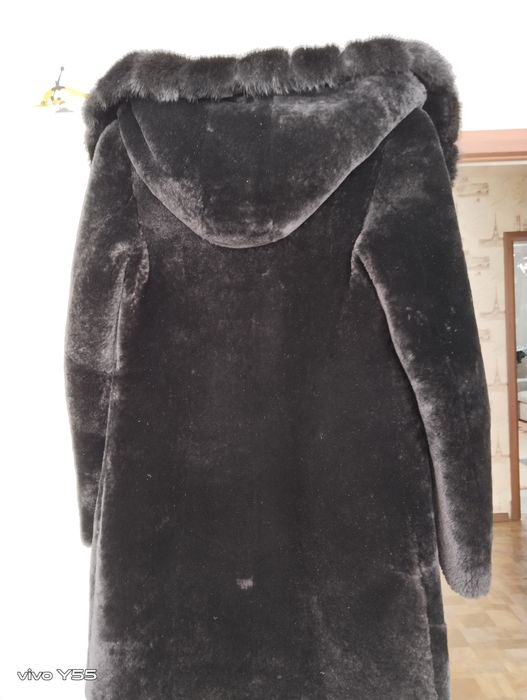 Шуба тёплая мутон