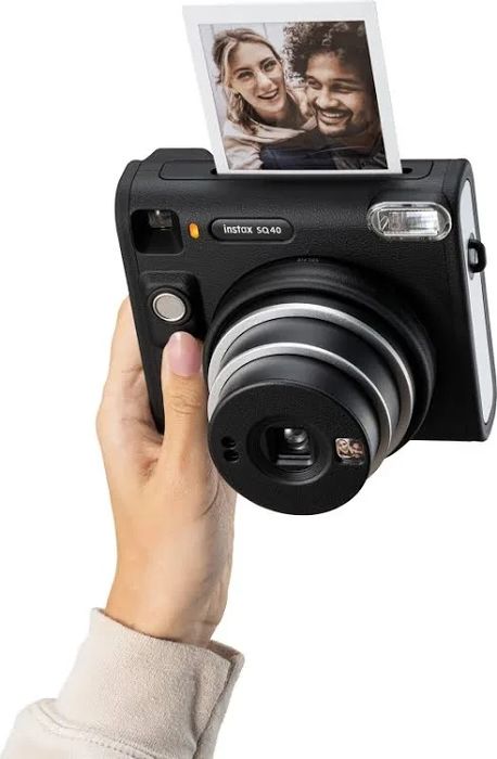 Aparat foto instant Fujifilm Instax SQ40, Black