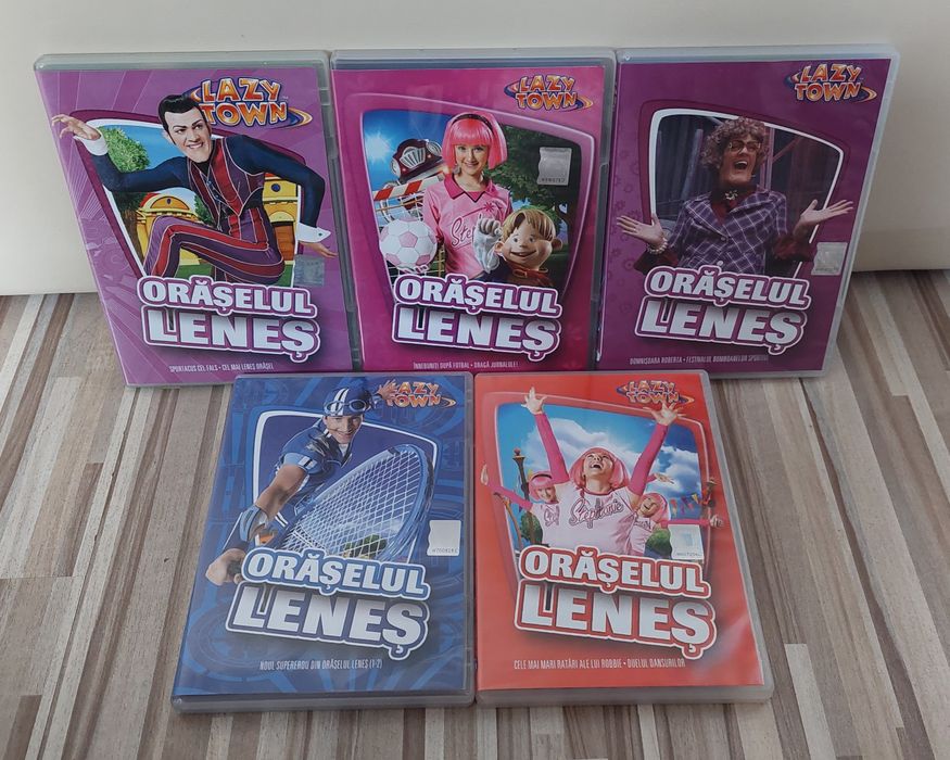 Dvd Orășelul Leneș 11 buc.