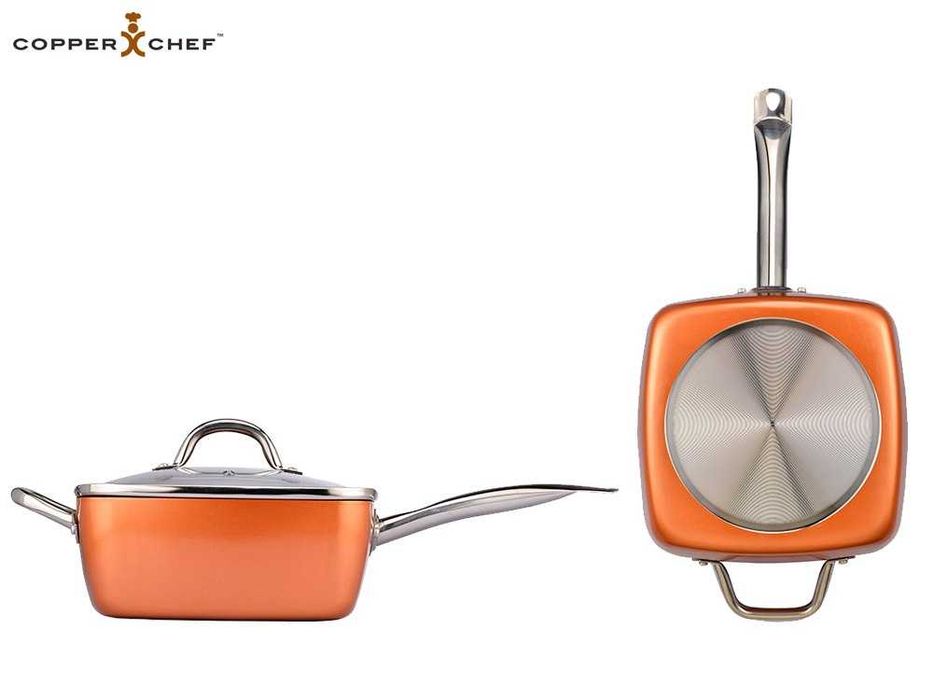 Copper Chef Pan —  сковорода с антипригарным покрытием 5 л