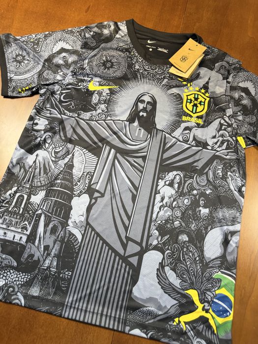 Tricou Brasil Brazilia Isus Jesus S M L Xl new nou