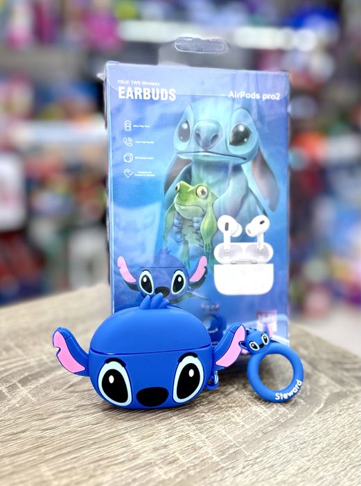 Стич слушалки безжични/Stich earphones/Куроми,Спайдърмен слушалки