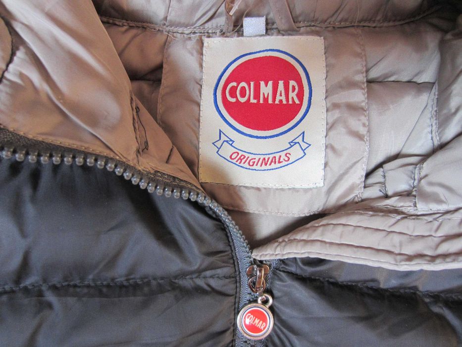 Geaca Colmar, masura S-M,poliester, gluga nedetasabila,culoare neagra